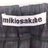 ミキオサカベ MIKIOSAKABE 23AW プリーツ ストライプ ロング スカート レディース FREE