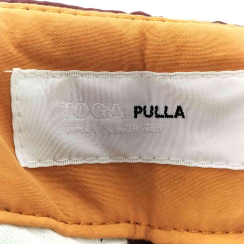 トーガプルラ TOGA PULLA 22AW Nylon Twill Short Pants ナイロン ツイル ショート カーゴ パンツ レディース EUR:34