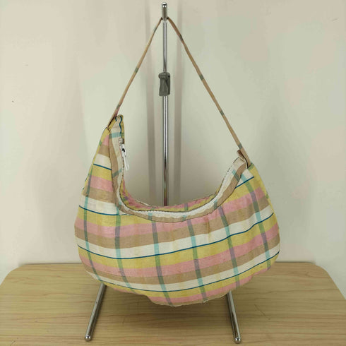 kokyo コキヨ medialuna bag アシンメトリー ハーフムーン チェック ワンショルダー クロワッサン バック レディース