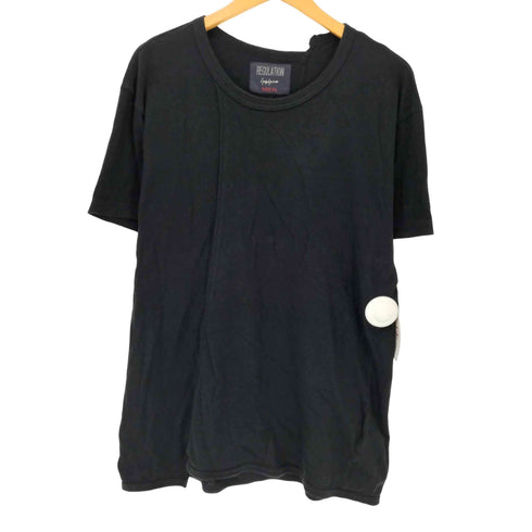 レギュレーションヨウジヤマモトメン REGULATION Yohji Yamamoto MEN デザイン コットン クルーネックTシャツ メンズ JPN:3