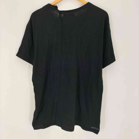 レギュレーションヨウジヤマモトメン REGULATION Yohji Yamamoto MEN デザイン コットン クルーネックTシャツ メンズ JPN:3