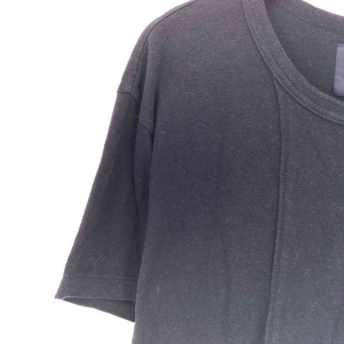 レギュレーションヨウジヤマモトメン REGULATION Yohji Yamamoto MEN デザイン コットン クルーネックTシャツ メンズ JPN:3