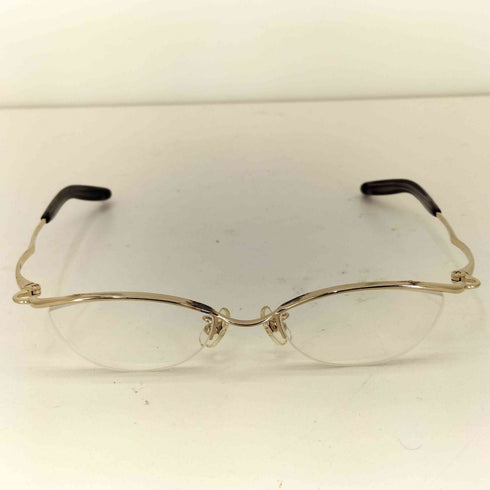 フォーナインズ 999.9 PURE TITANIUM メタルナイロールフレームアイウェア メンズ F□19-140