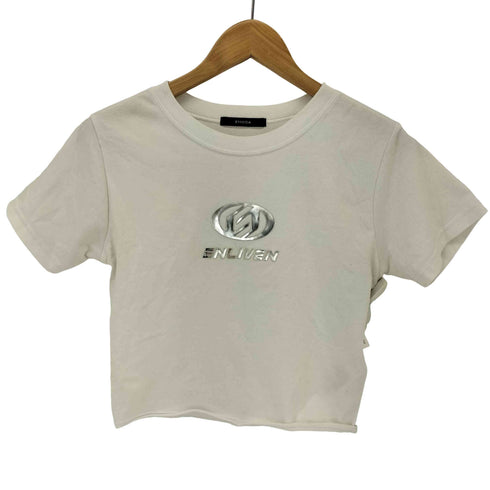 エモダ EMODA メタルロゴTシャツ レディース FREE