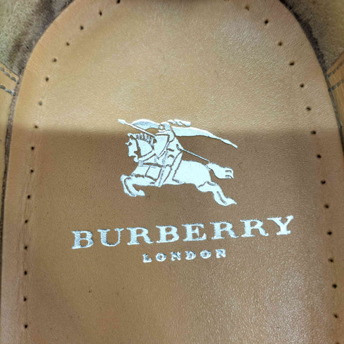 バーバリーロンドン BURBERRY LONDON スエードビットローファー メンズ JPN:25.5