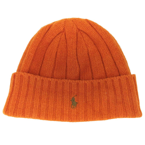 ポロラルフローレン POLO RALPH LAUREN フロント刺繍ロゴ ウールビーニー メンズ