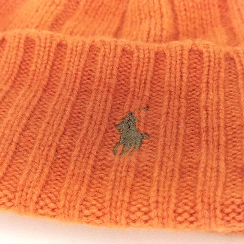 ポロラルフローレン POLO RALPH LAUREN フロント刺繍ロゴ ウールビーニー メンズ