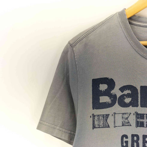 バブアー Barbour フロントプリント クルーネックTシャツ メンズ JPN:M
