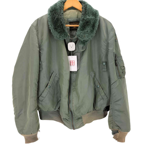アルファインダストリーズ ALPHA INDUSTRIES 復刻 B-15D フライトジャケット メンズ L