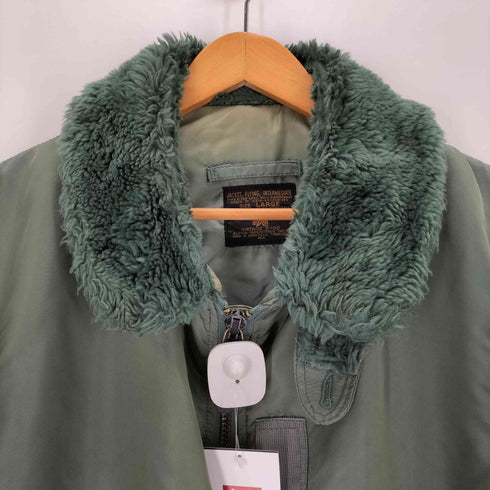 アルファインダストリーズ ALPHA INDUSTRIES 復刻 B-15D フライトジャケット メンズ L