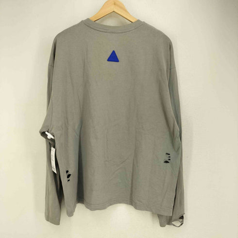 ARCH BY ROARINGWILD ダメージ加工 WORN LOGO L/S T-SHIRT メンズ import:M