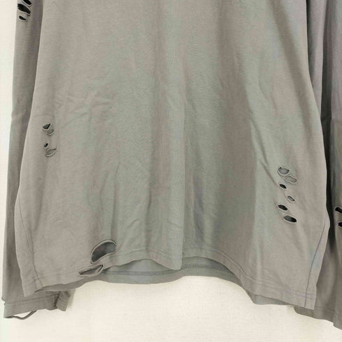 ARCH BY ROARINGWILD ダメージ加工 WORN LOGO L/S T-SHIRT メンズ import:M