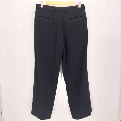 アルマーニコレツィオーニ ARMANI COLLEZIONI ピンストライプ ワイド スラックス メンズ 50L
