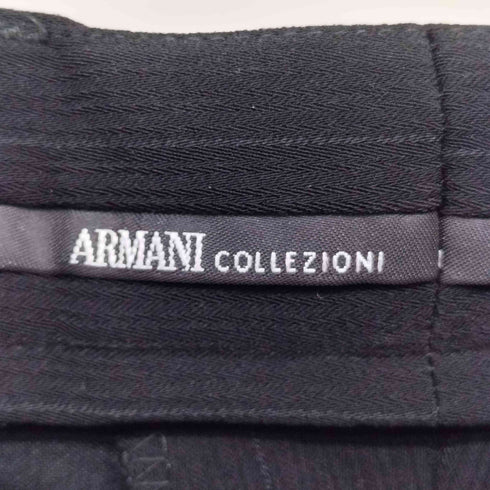 アルマーニコレツィオーニ ARMANI COLLEZIONI ピンストライプ ワイド スラックス メンズ 50L