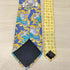 ジャンニヴェルサーチ GIANNI VERSACE MADE IN ITALY イタリア製 総柄 絹 シルク 100% ネクタイ メンズ