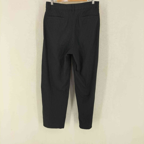 ジップファイブ ZIP FIVE White Line ツータック ピンストライプ ワイド スラックス メンズ Ⅼ