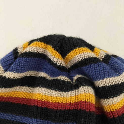 ビームス BEAMS マルチボーダー ワッチキャップ メンズ FREE