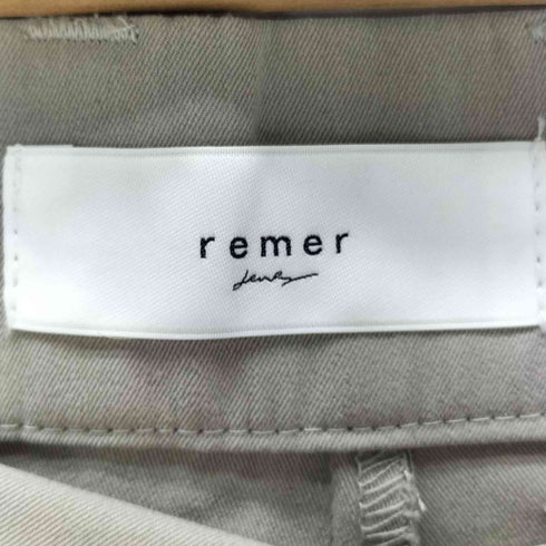 リメール remer loose tapered wide PT ルーズ テーパード ワイド パンツ メンズ XS