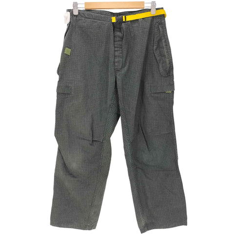 ユーエスアーミー U.S. ARMY 米軍 80S 84年会計 Night Camouflage Over Pants ナイト カモ オーバー カーゴ パンツ メンズ MEDIUM-SHORT
