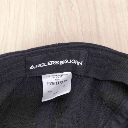 ANGLERS BIGJOHN ロゴ刺繍 6パネル キャップ outdoor メンズ