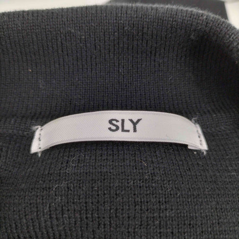 スライ SLY COLLOR KNIT ショートワンピース レディース FREE