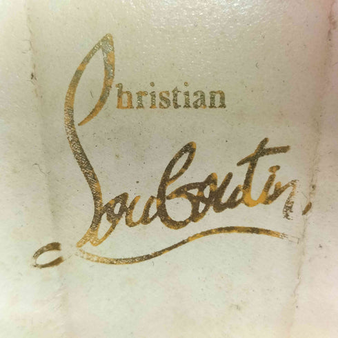 クリスチャンルブタン CHRISTIAN LOUBOUTIN パテントレザーパンプス レディース EUR:36