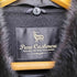 CASHMERE100 カシミヤ100 ファー ステンカラー コート レディース 9AR