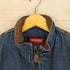 ラングラー Wrangler HERO パイピングコーデュロイ デニムボアベスト メンズ JPN:M