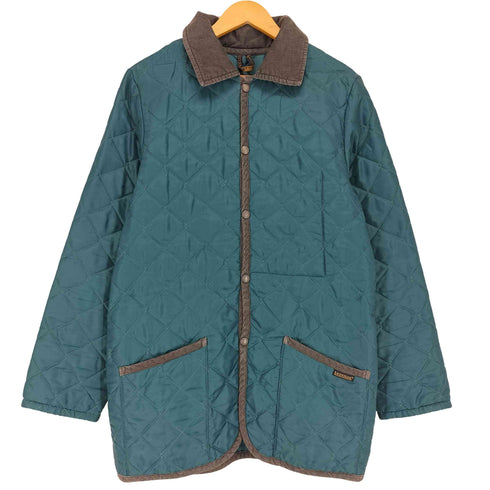 ラベンハム LAVENHAM 英国製 コーデュロイパイピング キルティングジャケット メンズ UK:40