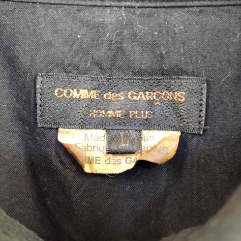 コムデギャルソンオムプリュス COMME des GARCONS HOMME PLUS AD2024 エステルスパンブロード厚 製品後加工シャツ メンズ JPN:L