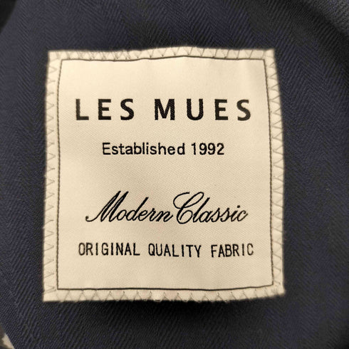レミュー LES MUES ナイロン混 テーラードジャケット&パンツ スーツセットアップ メンズ A5