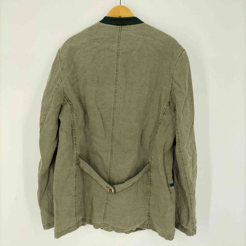 H moser ユーロ リネン100 チロリアンジャケット メンズ JPN:52