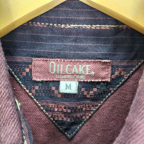 OIL CAKE 製品染 ウエスタンヨーク ジップアップ デニムジャケット メンズ JPN:M