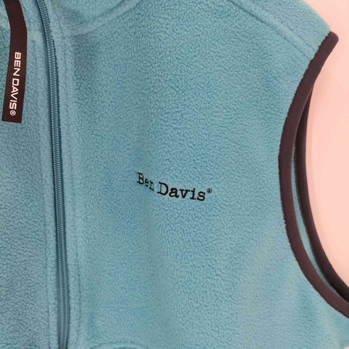 ベンデイビス BEN DAVIS ロゴ刺繍 フリースベスト メンズ JPN:M