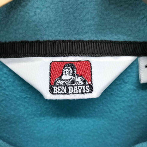 ベンデイビス BEN DAVIS ロゴ刺繍 フリースベスト メンズ JPN:M
