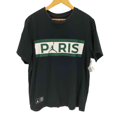 ジョーダンブランド JORDAN BRAND コラボ AS M J PSG WORDMARK TEE BLACK メンズ XXL