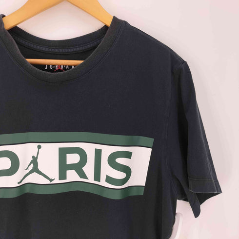 ジョーダンブランド JORDAN BRAND コラボ AS M J PSG WORDMARK TEE BLACK メンズ XXL