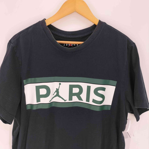 ジョーダンブランド JORDAN BRAND コラボ AS M J PSG WORDMARK TEE BLACK メンズ XXL