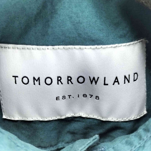 トゥモローランド TOMORROWLAND 22SS コットンタイプライター プルオーバータックシャツ メンズ S