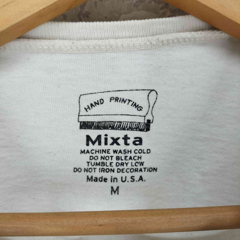 ミクスタ MIXTA USA製 SO.CAL TABBY Tシャツ レディース M