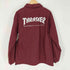 スラッシャー THRASHER バックプリントスナップボタンナイロンコーチジャケット メンズ JPN:XL