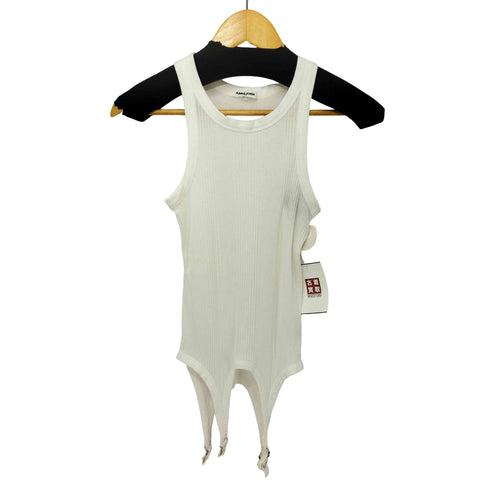 フミカウチダ FUMIKA UCHIDA 25SS Needle Drawing Garter Tank Top レディース JPN:M