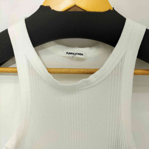 フミカウチダ FUMIKA UCHIDA 25SS Needle Drawing Garter Tank Top レディース JPN:M