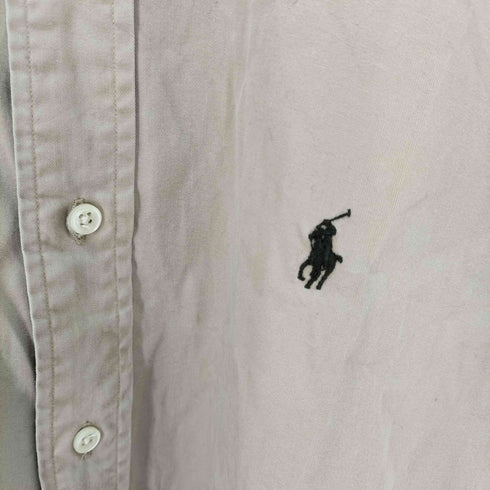 ラルフローレン RALPH LAUREN CLASSIC FIT ポニー刺繍ボタンダウンシャツ メンズ import:XL