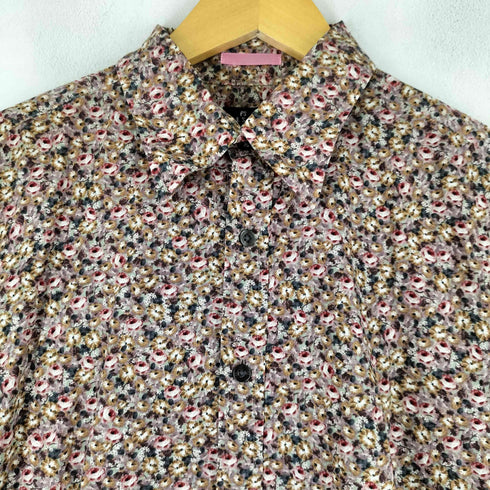 ポールスミス Paul Smith 花柄 コットン L/S シャツ メンズ import:L