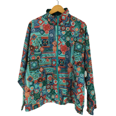 Cricket Lane MADE IN USA 総柄 ジップアップジャケット メンズ 14