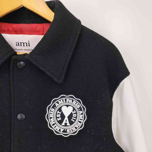 アミアレクサンドルマテュッシ AMI ALEXANDRE MATTIUSSI Ami de Coeur Patch Teddy Jacket メンズ import:M