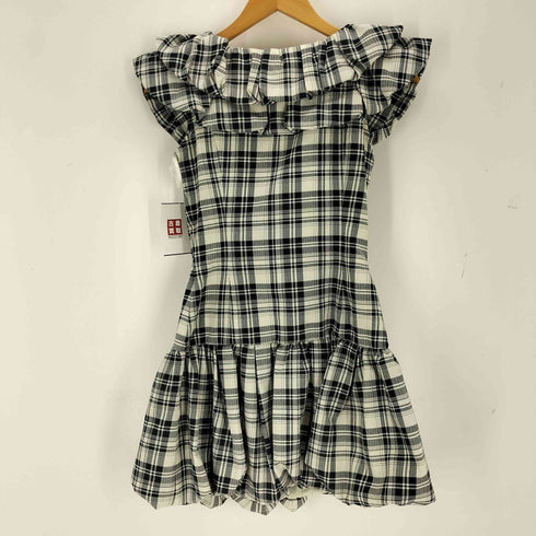 MISTREASS Double Collar Plaid Mini Dress レディース FREE