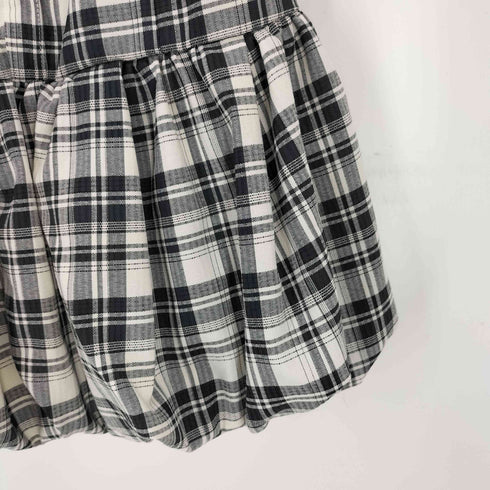 MISTREASS Double Collar Plaid Mini Dress レディース FREE