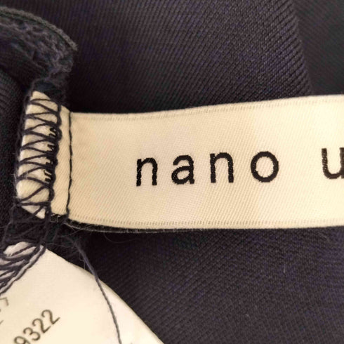 ナノユニバース NANO universe 25SS フリルスリーブオールインワン レディース FREE